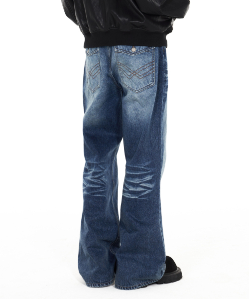 IDWS(アイドンワナセル)の「Motion Flare Denim Pants Indigo(デニムパンツ・レディース・その他・1/2/0)」の13枚目の写真