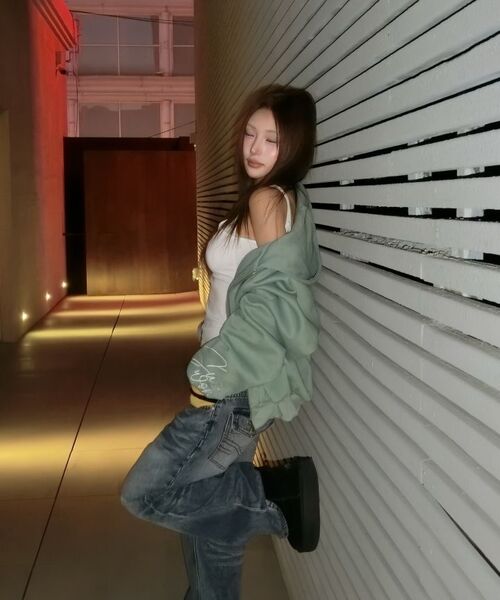 IDWS(アイドンワナセル)の「Motion Flare Denim Pants Indigo(デニムパンツ・レディース・その他・1/2/0)」の6枚目の写真