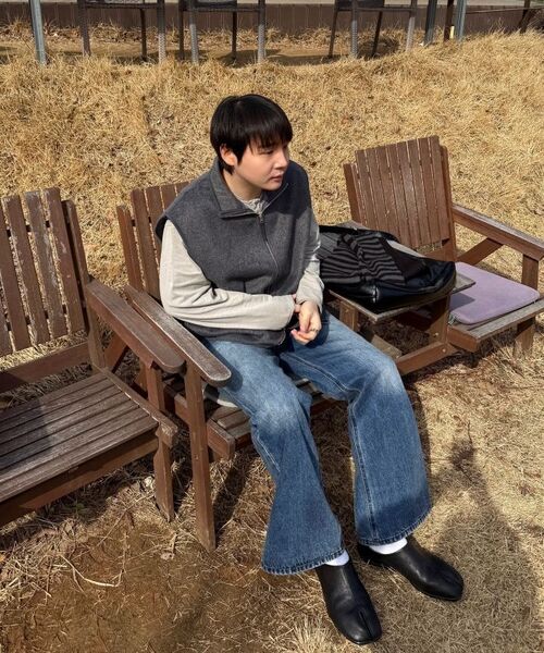 IDWS(アイドンワナセル)の「Motion Flare Denim Pants Indigo(デニムパンツ・レディース・その他・1/2/0)」の8枚目の写真