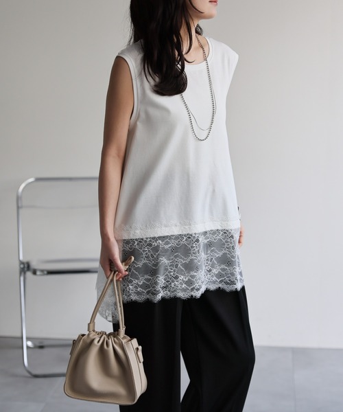 model：156cm 着用サイズ：FREE