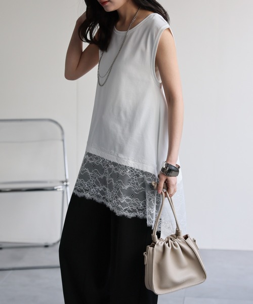 model：156cm 着用サイズ：FREE