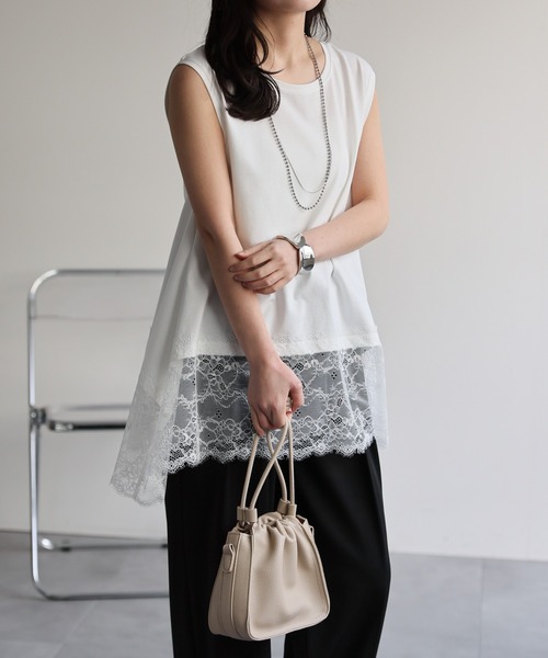 model：156cm 着用サイズ：FREE