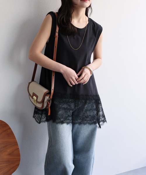 model：156cm 着用サイズ：FREE