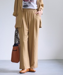 Elura | フィラメントツイルワイドパンツ/659645(その他パンツ)