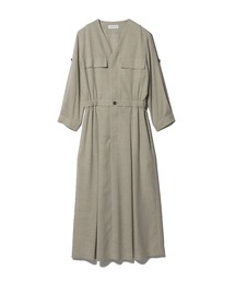 ESTNATION | ESTNATION / Vネック ワークワンピース(ワンピース)