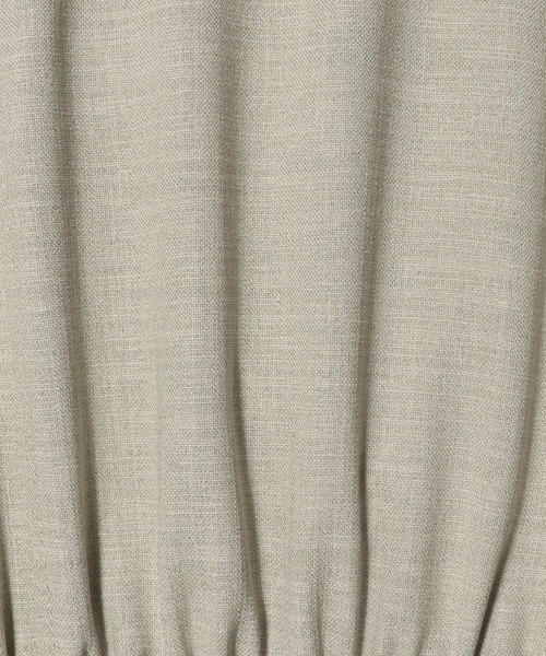 ESTNATION（エストネーション）の「ESTNATION / Vネック ワークワンピース（ワンピース・レディース・ライトベージュ/ネイビー・36/38）」の9枚目の写真