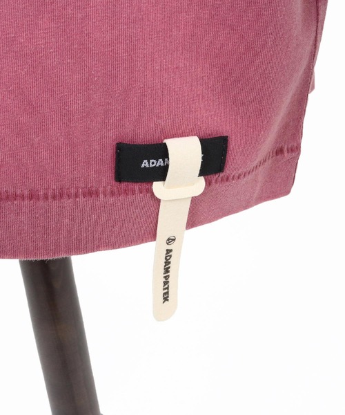 ADAM PATEK(アダムパテック)の「ADAMPATEK/noise aging embroidered long-sleeved T/ノイズプリントエイジング加工ロングスリーブT(Tシャツ/カットソー・メンズ・ピンク/グリーン/ホワイト/ブラック・1/2)」の19枚目の写真
