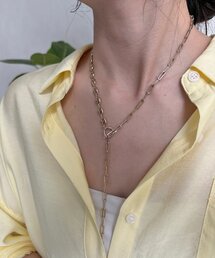 DouDou | ミドルミックスチェーンマンテルネックレス(ネックレス)
