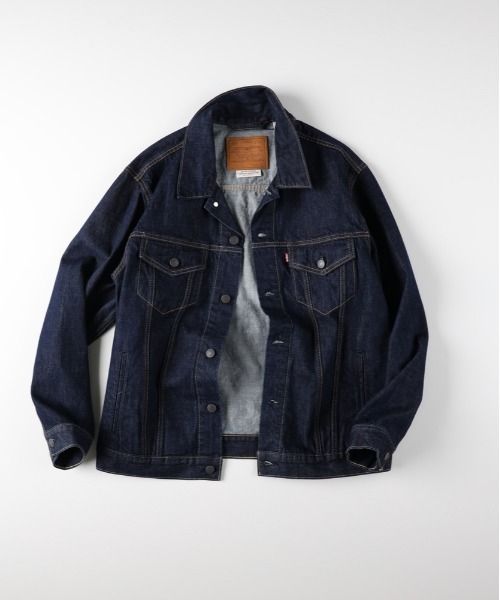 Levi's(リーバイス)の「Levi's(リーバイス)【メンズ】リラックスフィットトラッカー(デニムジャケット・メンズ・ダークインディゴブルー・M/L/S)」の3枚目の写真