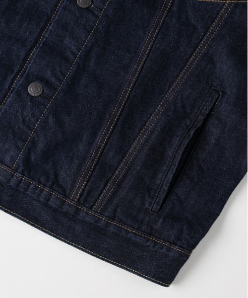 Levi's(リーバイス)の「Levi's(リーバイス)【メンズ】リラックスフィットトラッカー(デニムジャケット・メンズ・ダークインディゴブルー・M/L/S)」の9枚目の写真