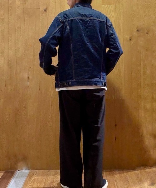 Levi's(リーバイス)の「Levi's(リーバイス)【メンズ】リラックスフィットトラッカー(デニムジャケット・メンズ・ダークインディゴブルー・M/L/S)」の15枚目の写真