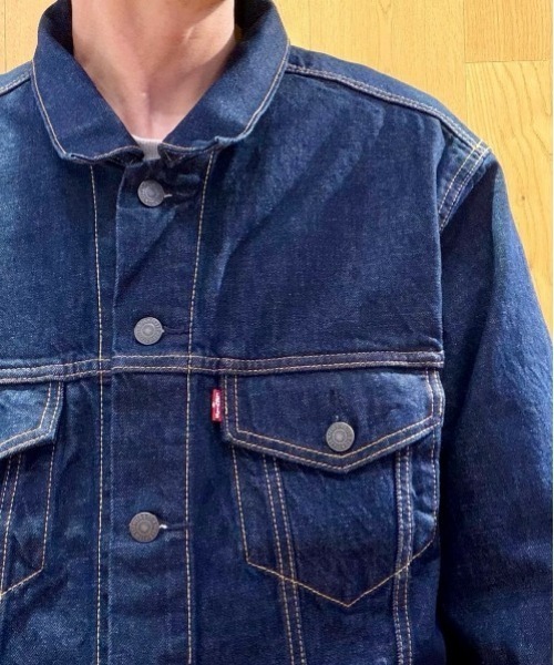 Levi's(リーバイス)の「Levi's(リーバイス)【メンズ】リラックスフィットトラッカー(デニムジャケット・メンズ・ダークインディゴブルー・M/L/S)」の22枚目の写真