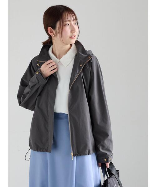 Te chichi（テチチ）の「ライトマウンテンパーカー（ブルゾン・レディース・オフホワイト/ベージュ/チャコールグレー・F）」の6枚目の写真