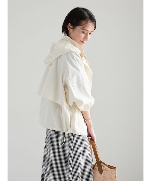 Te chichi（テチチ）の「ライトマウンテンパーカー（ブルゾン・レディース・オフホワイト/ベージュ/チャコールグレー・F）」の14枚目の写真