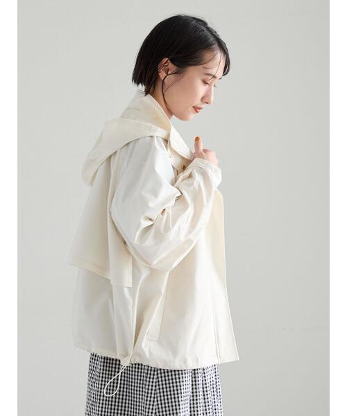 Te chichi（テチチ）の「ライトマウンテンパーカー（ブルゾン・レディース・オフホワイト/ベージュ/チャコールグレー・F）」の15枚目の写真