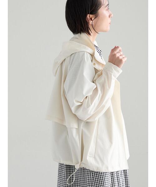 Te chichi（テチチ）の「ライトマウンテンパーカー（ブルゾン・レディース・オフホワイト/ベージュ/チャコールグレー・F）」の16枚目の写真