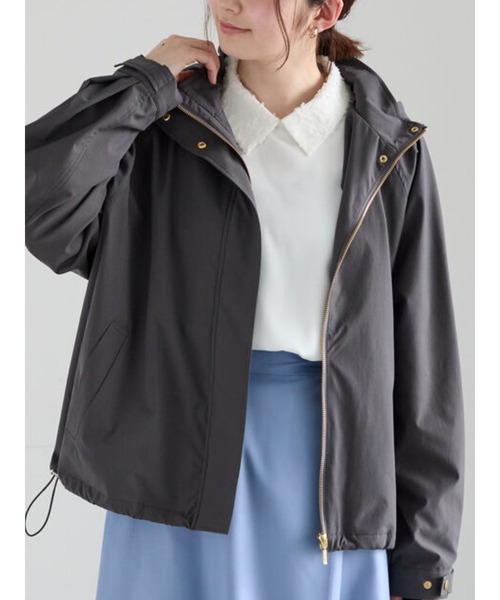 Te chichi（テチチ）の「ライトマウンテンパーカー（ブルゾン・レディース・オフホワイト/ベージュ/チャコールグレー・F）」の2枚目の写真