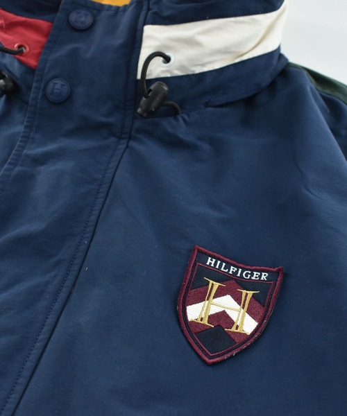 TOMMY HILFIGER(トミーヒルフィガー)の「【USED】90’s TOMMY HILFIGER セーリング ギアジャケット(ナイロンジャケット・メンズ・ネイビー・X-LARGE)」の6枚目の写真