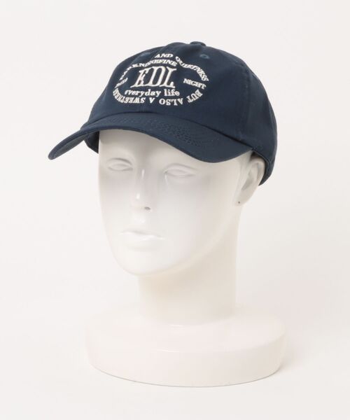 ammy.(エイミードット)の「【 BARELY BLUE / ベアリーブルー 】 ロゴ 刺繍 コットン ベーシックキャップ(キャップ・レディース・ネイビー/アイボリー/ブラック/グレー・FREE)」の11枚目の写真