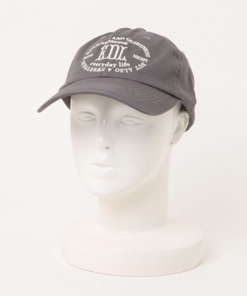 ammy.(エイミードット)の「【 BARELY BLUE / ベアリーブルー 】 ロゴ 刺繍 コットン ベーシックキャップ(キャップ・レディース・ネイビー/アイボリー/ブラック/グレー・FREE)」の13枚目の写真
