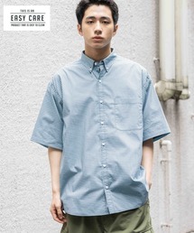 niko and...（ニコアンド）の「イージーケア柄ショートスリーブシャツ（シャツ/ブラウス）」