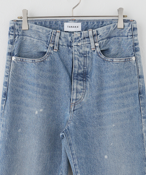 TANAKA（タナカ）の「【TANAKA/タナカ】 FLARE JEAN TROUSERS（デニムパンツ・レディース・ブルー・28/27/26）」の3枚目の写真