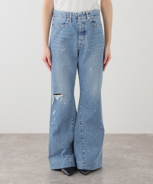 TANAKA（タナカ）の「【TANAKA/タナカ】 FLARE JEAN TROUSERS（デニムパンツ・レディース・ブルー・28/27/26）」の11枚目の写真