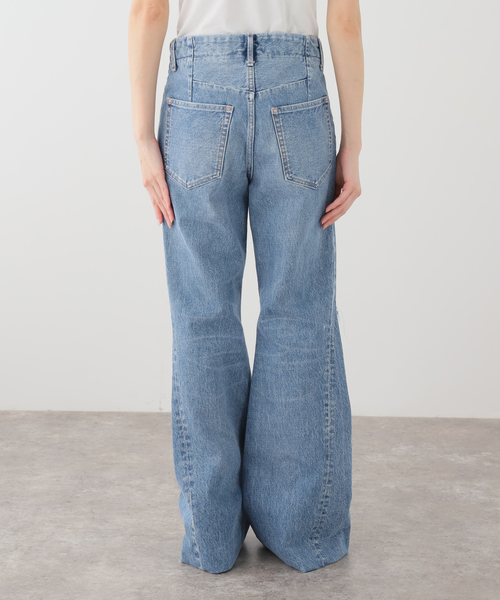 TANAKA（タナカ）の「【TANAKA/タナカ】 FLARE JEAN TROUSERS（デニムパンツ・レディース・ブルー・28/27/26）」の13枚目の写真