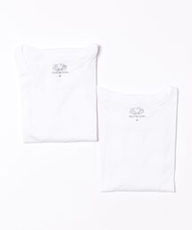 【FRUIT OF THE LOOM】2パック ベーシック天竺Tシャツ