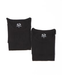 【FRUIT OF THE LOOM】2パック ベーシック天竺Tシャツ