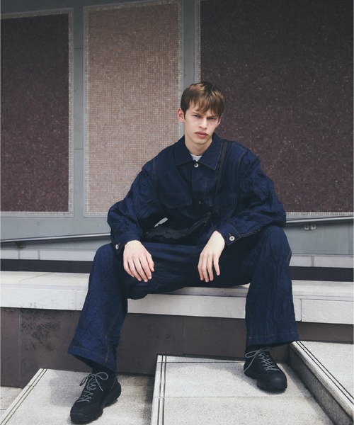 YDOT（ワイドット）の「【YDOT】WRINKLE NYLON TD PANTS（その他パンツ・メンズ・ダークグレー/ネイビー・M/L）」の7枚目の写真