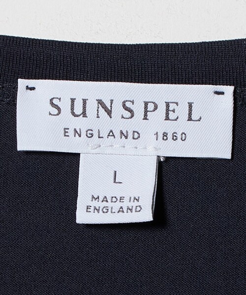 SUNSPEL（サンスペル）の「＜SUNSPEL＞クラシック  Tシャツ（Tシャツ/カットソー・メンズ・ネイビー/ダークブラウン・L/M）」の10枚目の写真