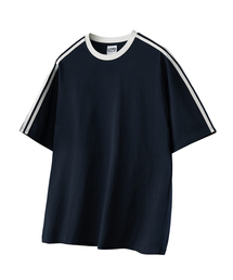 UNTAPPED STUDIO（アンタップドスタジオ）の「オーバーサイズトラック半袖配色Tシャツ 3カラー（Tシャツ/カットソー）」