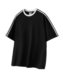 UNTAPPED STUDIO（アンタップドスタジオ）の「オーバーサイズトラック半袖配色Tシャツ 3カラー（Tシャツ/カットソー）」