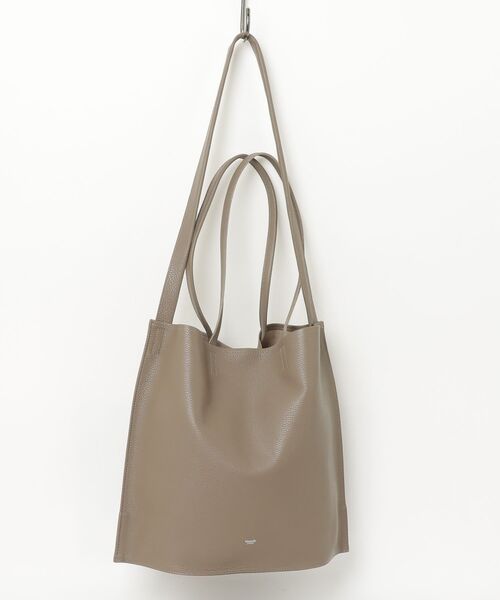 PR01.（ピーアールワン）の「blancle  S.LEA GUSSETTE 2WAY BAG（ショルダーバッグ・レディース・ベージュ系その他/ブラック・FREE）」の2枚目の写真