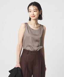 green label relaxing（グリーンレーベルリラクシング）の「2WAY タンクトップ（Tシャツ/カットソー・レディース）」