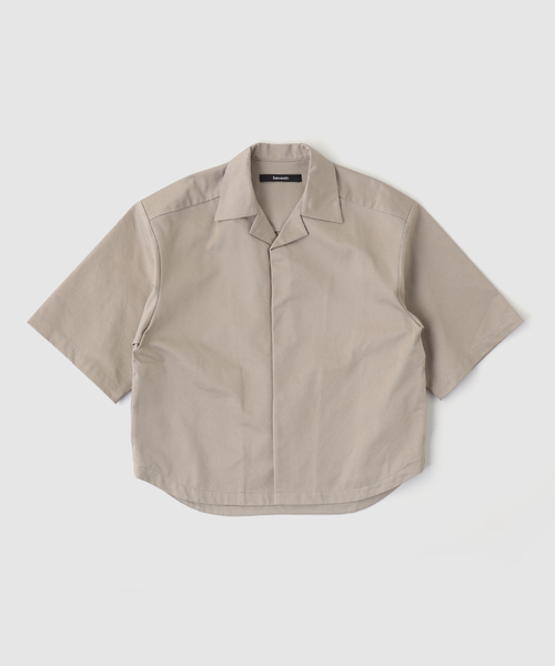 WISM(ウィズム)の「SEVENTH / セブンス M5 CUBAN SHIRT(シャツ/ブラウス・メンズ・ブルー/ネイビー/ホワイト系その他/キャメル・MEDIUM/LARGE)」の4枚目の写真