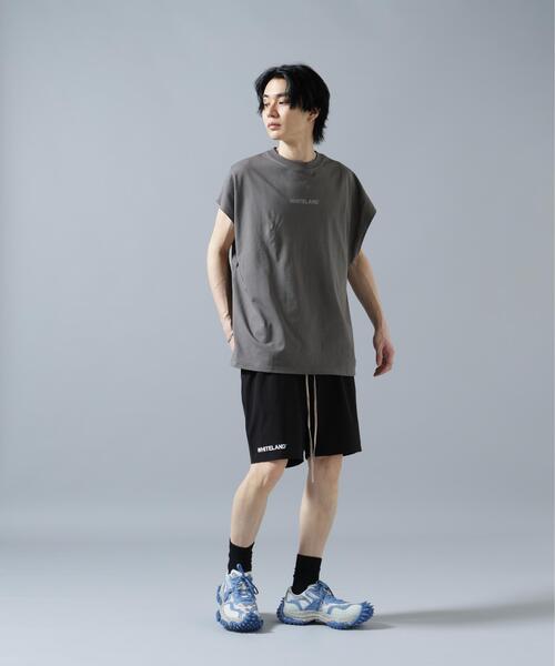 WHITELAND(ホワイトランド)の「【WEB&DEPOT限定】WHITELAND/ホワイトランド/LOGO NOSLEEVE(Tシャツ/カットソー・レディース・ベージュ/グレー/ブラック・L/M/S)」の8枚目の写真