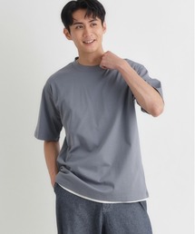 BACK NUMBER | BACK NUMBER(バックナンバー)シルケットスムース半袖Tシャツ(Tシャツ/カットソー)