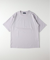 BACK NUMBER（バックナンバー）の「【BACK NUMBER】シルケットスムース半袖Tシャツ (クルーネック / 無地 / きれいめカジュアル / ビジカジ / コットン100% / ゆったり / インナー)（Tシャツ/カットソー）」