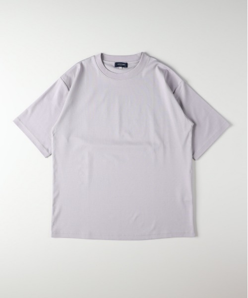 BACK NUMBER(バックナンバー)の「BACK NUMBER(バックナンバー)シルケットスムース半袖Tシャツ(Tシャツ/カットソー・メンズ・グレー/ライラック/ブラック/グリーン/ホワイト/ブラウン・S/M/L/XL)」の21枚目の写真