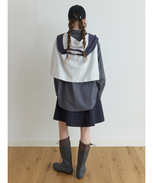 THEMITTEN(ザ・ミトン)の「Lithe overfit shirt (g/n check)(シャツ/ブラウス・レディース・その他・FREE)」の2枚目の写真