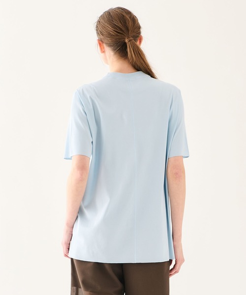 ESTNATION(エストネーション)の「GOOD PEOPLE GOOD STITCHING GOOD PRODUCT for ESTNATION / ハイゲージTシャツ(Tシャツ/カットソー・レディース・ライトブルー/ライトグリーン・FREE)」の7枚目の写真