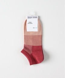 Right-on | BASIC SOCKS(ベーシックソックス)バンブーブロックガラアンクルメッシュソックス(ソックス/靴下)