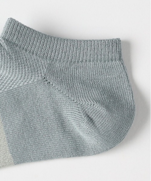 Right-on（ライトオン）の「BASIC SOCKS(ベーシックソックス)バンブーブロックガラアンクルメッシュソックス（ソックス/靴下・メンズ・ブラック/サックスブルー/グリーン/レッド/ネイビー・フリー）」の14枚目の写真