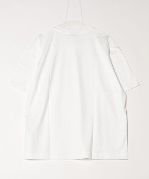 ATON（エイトン）の「SUVIN 60/2 OVERSIZED T-SHIRT KKAGLM0015（Tシャツ/カットソー・メンズ・ブルー/ホワイト/ブラック・4/2/6）」の4枚目の写真