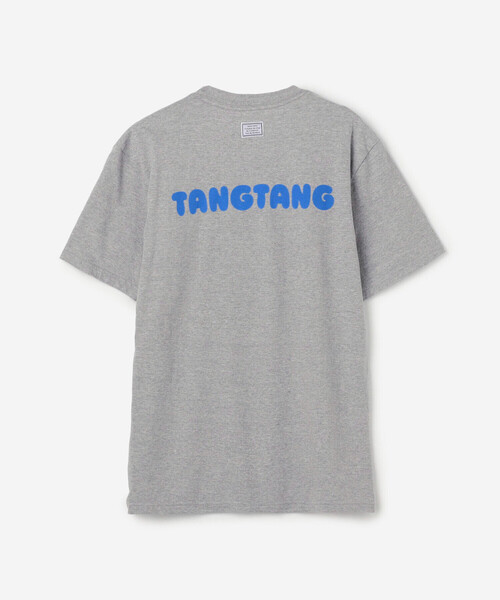 TANGTANG(タンタン)の「TANGTANG | 半袖Tシャツ TANGTANG SKY BLUE WOMEN(Tシャツ/カットソー・レディース・グレー・S)」の3枚目の写真