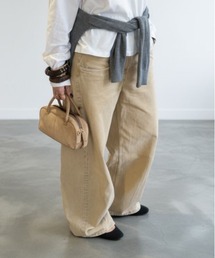 Chick | Basic 5-Pocket Wide-Leg Denim Pants / ベーシック 5ポケット ワイドデニムパンツ 2026年春夏春服 夏服(デニムパンツ)