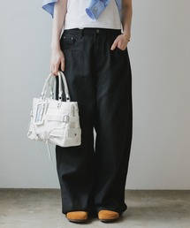 Chick | Basic 5-Pocket Wide-Leg Denim Pants / ベーシック 5ポケット ワイドデニムパンツ 2026年春夏(デニムパンツ)
