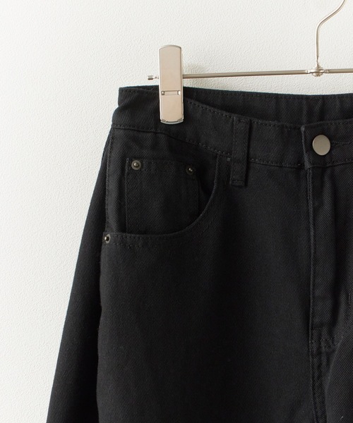 Chick（チック）の「Basic 5-Pocket Wide-Leg Denim Pants / ベーシック 5ポケット ワイドデニムパンツ 2026年春夏（デニムパンツ・レディース・ホワイト/ブラック/ベージュ・S/M）」の8枚目の写真